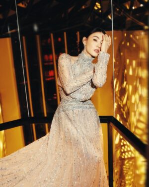 Cecilia Cheung Instagram - 星河坠入碧波，每一帧皆是永恒
@HouseOfDancingWater @CityofDreamsMacau
#水舞間#CityOfDreamsMacau