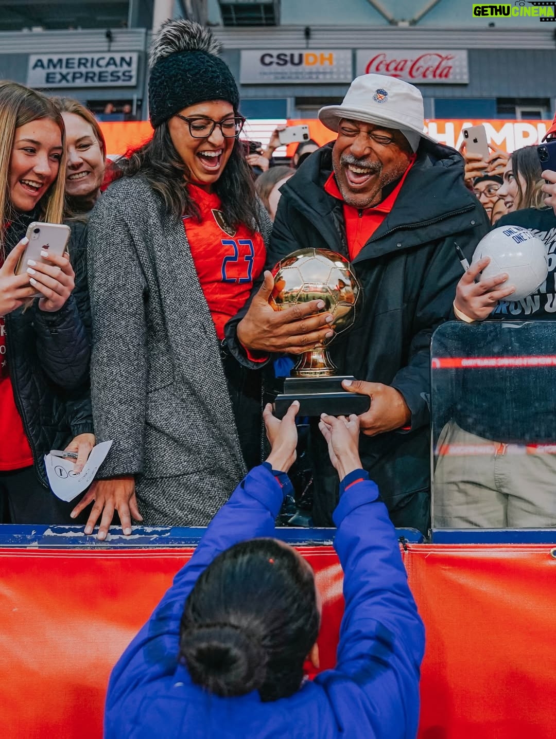 Christen Press - 63.5K Likes - Thank you, football — for this beautiful life.