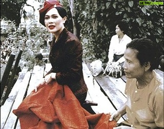 Cindy Sirinya Bishop - 26.7K Likes - It has been the honor of my lifetime to have served Her Majesty Queen Sirikit, The Queen Mother — a woman of unparalleled grace, vision, and devotion to her people. 

Her Majesty’s love for Thai silk not only revived a treasured national art form but also restored livelihoods, pride, and purpose to thousands of Thai families across the country. In 1976, she established the SUPPORT Foundation to provide supplementary occupations for farmers facing unstable incomes due to changing rainfall and climate conditions. By encouraging traditional craftsmanship and local wisdom, she  helped transform humble village weaving into a globally celebrated craft ~ instilling hope in communities that continue to thrive to this day.

One of my fondest memories was modeling the exquisite creations of Thailand’s top designers for Her Majesty’s fashion showcases. I’ll never forget walking the runway outdoors, where the very villagers who wove the silk I was wearing watched with pride and delight. It was a beautiful full-circle moment to witness their craftsmanship being celebrated on a stage that honored them in return.

Her Majesty’s elegance, compassion, and radiant smile touched the hearts of everyone who had the privilege to be in her presence. Her legacy continues to shine in every thread of Thai silk — a symbol of artistry, resilience, and love for our people and culture. 💙

#QueenSirikit #ThaiSilk #LegacyOfLove #ThaiCraftsmanship #PrideOfThailand #CulturalHeritage