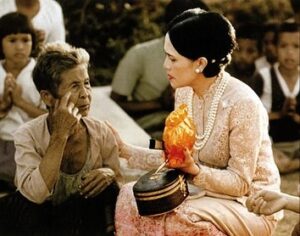 Cindy Sirinya Bishop Instagram - It has been the honor of my lifetime to have served Her Majesty Queen Sirikit, The Queen Mother — a woman of unparalleled grace, vision, and devotion to her people. 

Her Majesty’s love for Thai silk not only revived a treasured national art form but also restored livelihoods, pride, and purpose to thousands of Thai families across the country. In 1976, she established the SUPPORT Foundation to provide supplementary occupations for farmers facing unstable incomes due to changing rainfall and climate conditions. By encouraging traditional craftsmanship and local wisdom, she  helped transform humble village weaving into a globally celebrated craft ~ instilling hope in communities that continue to thrive to this day.

One of my fondest memories was modeling the exquisite creations of Thailand’s top designers for Her Majesty’s fashion showcases. I’ll never forget walking the runway outdoors, where the very villagers who wove the silk I was wearing watched with pride and delight. It was a beautiful full-circle moment to witness their craftsmanship being celebrated on a stage that honored them in return.

Her Majesty’s elegance, compassion, and radiant smile touched the hearts of everyone who had the privilege to be in her presence. Her legacy continues to shine in every thread of Thai silk — a symbol of artistry, resilience, and love for our people and culture. 💙

#QueenSirikit #ThaiSilk #LegacyOfLove #ThaiCraftsmanship #PrideOfThailand #CulturalHeritage