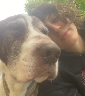 Claire Pommet Instagram - 21.03.10 - 10.07.25 
mon premier amour de chien. 
floppy 💔