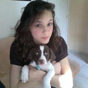 Claire Pommet Instagram - 21.03.10 - 10.07.25 
mon premier amour de chien. 
floppy 💔