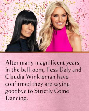 Claudia Winkleman Instagram - Tess and Claudia, you’ll always be our favourite couple ❤️ Thank you for being our incredible hosts. All our love, your #Strictly family ✨