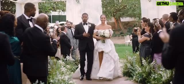 Corinne Foxx - 32.9K Likes - From walking me through life to walking me down the aisle, I am so thankful for you @iamjamiefoxx ❤️ Happy Father’s Day, Dad ❤️ I love you beyond measure 

🎥: @vanessaandivo