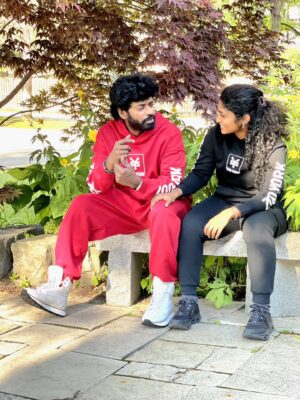 Cynthia Vinolin Instagram - Forever Grateful ❣️✨

A Man with Pure Talent, Dedication, Perseverance - Wishing only the best for HIM... Kindest being 🕊️
Can't be more than Grateful and blessed for his Presence in Canada.
He increased the positivity and made my week... 🤩

My Great Guru 🥹😍 Sanku papa ♥️ 
I will always be around you , to cheer you, support you, and to give endless affection.

Thanks to my Amma @ponmani_davis & Akka @dorathy_sylvia23 for making this happen..✨🔥 I love you all..and of course, miss you all..

#cynthiavinolin #love
#peace #happiness #canada🇨🇦 #toronto
#chennai #galadance2025