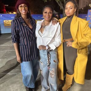 Demetria McKinney Instagram - Just three women, same frequency, same fly energy 🔥 it's BEEN love for @kerihilson & @trinabraxton1 since day one — never anything but good vibes 🙌🏽