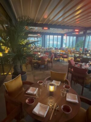 Denise Van Outen Instagram - To celebrate my album launch for āA Bit Of Meā we had a private soirĆ©e @chottomattemcr
The venue is AMAZING!
Food š£ & cocktails šø are to die for.
We were lucky enough to have a private viewing of the restaurant, terrace & bar area before it opened to the public.
I helped in the kitchen for fun with @jordansclare and jumped on the decks š§
Thank you so much @kurtzdesar
My dress is @nadinemerabi
Shoes @christianlouboutin
Photography @stephenfarrell1975 šøevent organiser & agent @reformationmanagement (thank you š«¶š¼)
#chottomatte #manchester