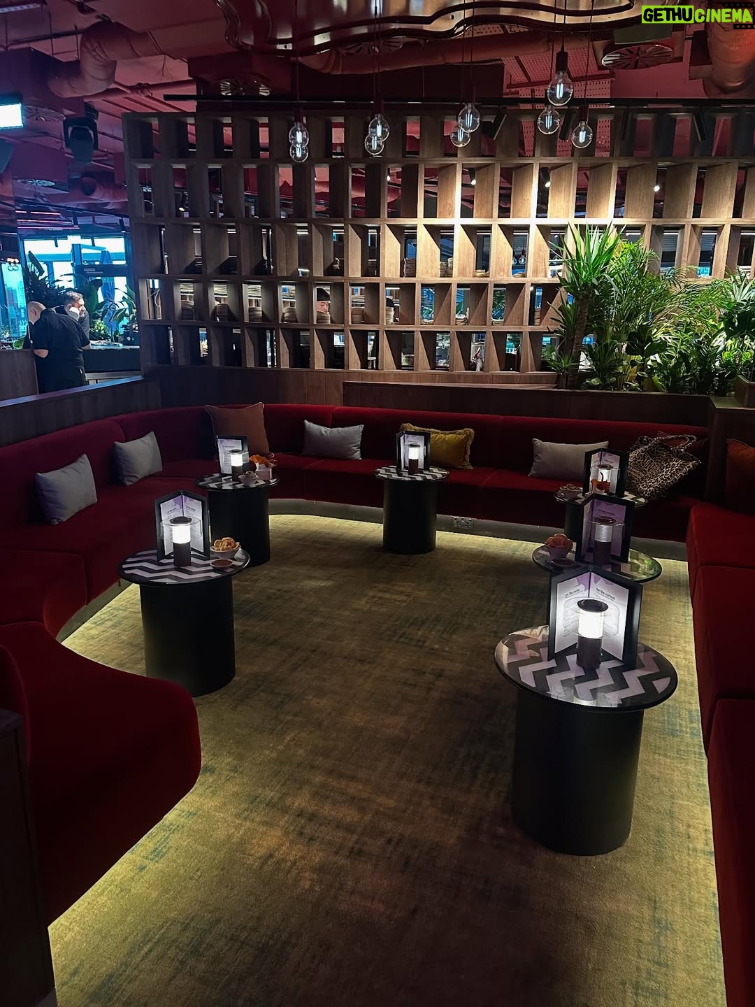 Denise Van Outen - 9.1K Likes - To celebrate my album launch for ‘A Bit Of Me’ we had a private soirée @chottomattemcr 
The venue is AMAZING!
Food 🍣 & cocktails 🍸 are to die for.
We were lucky enough to have a private viewing of the restaurant, terrace & bar area before it opened to the public.
I helped in the kitchen for fun with @jordansclare and jumped on the decks 🎧 
Thank you so much @kurtzdesar 

My dress is @nadinemerabi 
Shoes @christianlouboutin 
Photography @stephenfarrell1975 📸event organiser & agent  @reformationmanagement (thank you 🫶🏼)
#chottomatte #manchester