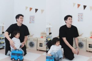 Dewi Chien Instagram - 🩷🎂終於三歲了⋯
不知道是不是🥭太皮總覺得這一年過的特別久？！

雖然你的調皮搗蛋嚇到很多人，但我知道這是你對這世界有無比的好奇心，也知道是你天生的大膽讓你勇於挑戰，所以不管如何，媽媽都會陪你一起探索一起成長，永遠當那個唯一不怕你的人？！咦？！生日快樂my小赫寶貝😗🫰🏻

🍮場地、佈置、餐點： @dear_picnic （直接一手包辦）
餐點好吃～遊戲室好玩又舒適～只有💯可以形容！推！

差點忘了說⋯除了跑車⋯美樂蒂蛋糕也是壽星本人指定🤣

#小芒果🥭🥭🥭 #🥭的3歲生日趴 #永遠健康平安快樂