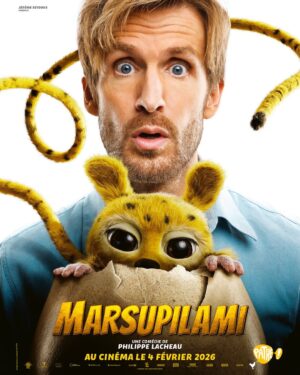 Élodie Fontan Instagram - Les amis, on est trop heureux de pouvoir enfin vous présenter notre nouveau copain… 🐾💛
Il s’appelle Bibi 🤩
MARSUPILAMI sort au cinéma le 4 février et vous ne pouvez pas imaginer à quel point on a hâte de vous faire découvrir le film 🤪
.
.
#MarsupilamiLeFilm
@marsupilamis_officiel @dupuis_bd
@lacheauphilippe @jameldebbouze @tarekboudali @elodie_fontan @julienarruti @albanivanov @reemkherici #CorentinGuillot #JeanReno @pathefilms #BAFProd @tf1_filmsprod @artemisproductionsofficiel @logicalpicturesgroup