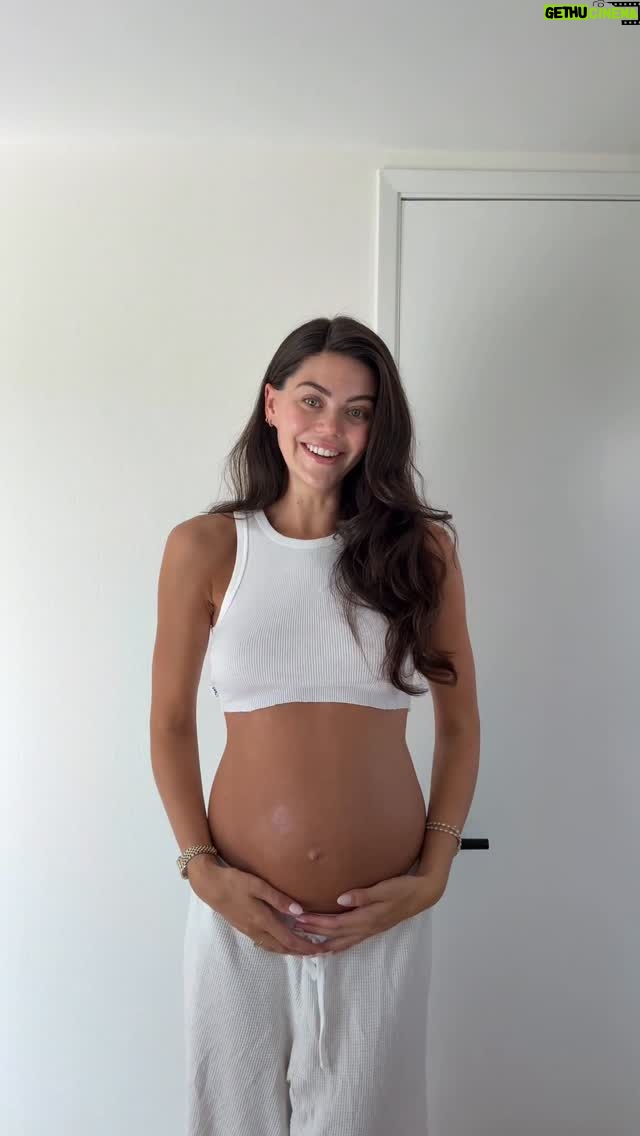 Emily Canham - 35.8K Likes - Watching my body change and grow during pregnancy has been the most magical experience. I actually have soooooo many thoughts on it but I’ll save that for another time🫶🏼🫶🏼 Before and during pregnancy ((this was pretty much a year ago to this day!!)) ☁️🥹