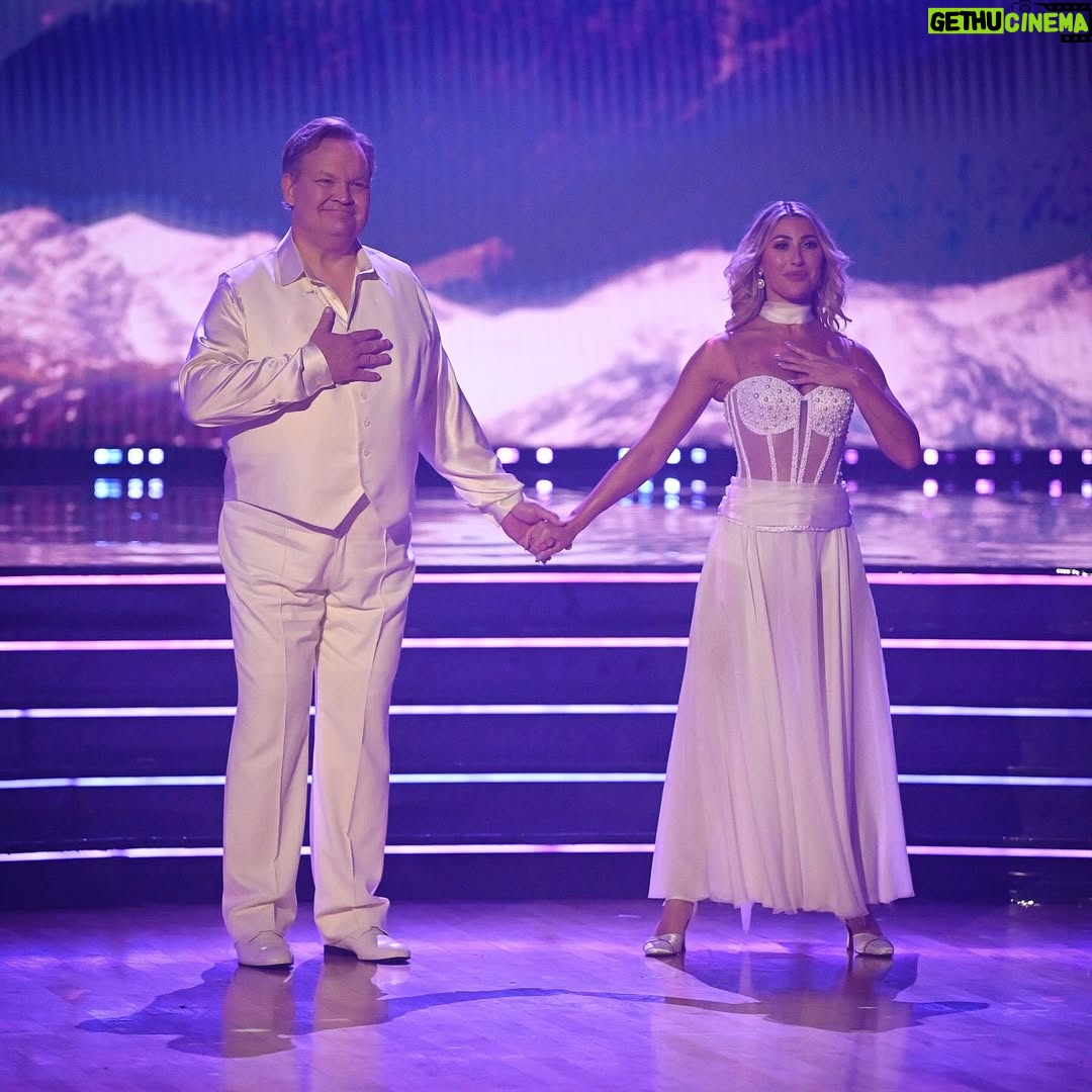 Emma Slater - 107.3K Likes - The yell heard around the #DWTS ballroom 🤩 Andy and Emma’s Foxtrot was full of attitude and grace ✨ #TikTokNight
