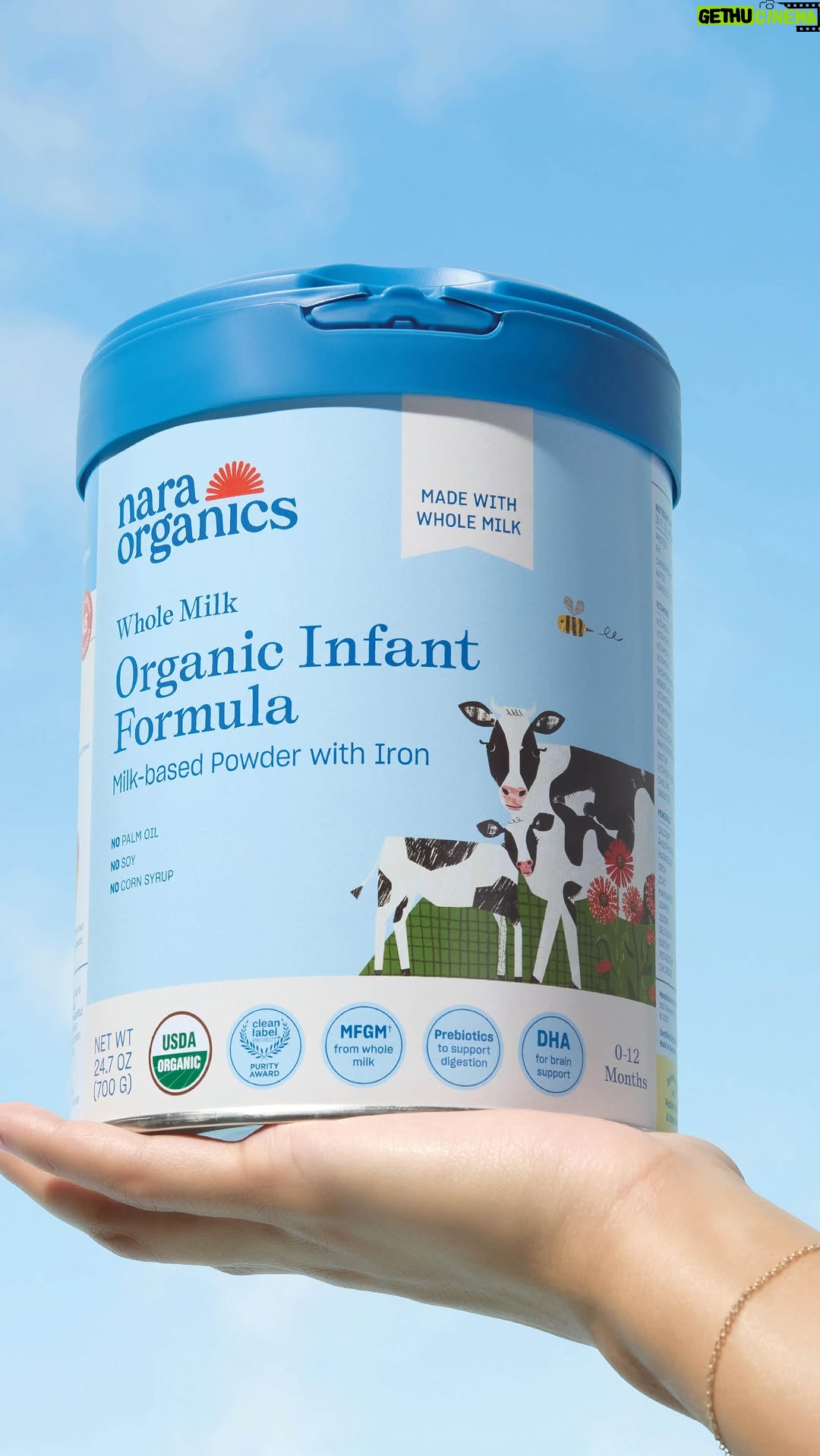 Erin Foster - 15.1K Likes - It’s finally here. The cleanest baby formula on the market, @narababy. This was one of our first investments through @oversubscribedvc because (as you all know) we are so conscious of what we put in our bodies and what we give to our kids. This formula has NO: skim milk, palm oil, soy, corn syrup, HMO ingredients, artificial sweeteners, or gluten. It’s made of whole milk and took SEVEN years to develop.