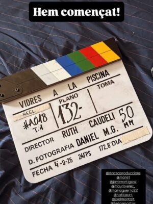 Flora Martínez Instagram - Qué bonito regresar a Valencia a participar de una película española de la maravillosa @ruthcaudelimarti con un equipo fantástico y una historia que tocará fibras profundas. Gracias @dacsaproduccions a la co producción colombiana @guarin.oscar
❤️ @pilarfernandez_manager