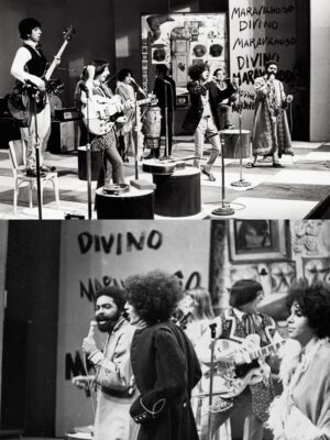 Gal Costa Instagram - Há 57 anos, no dia 28 de outubro de 1968, estreava o programa “Divino, Maravilhoso” na TV Tupi, um dos marcos do Tropicalismo. 

”Divino Maravilhoso” foi um programa semanal, dirigido por Fernando Faro e Antonio Abujamra, e o novelista Cassiano Gabus Mendes no corte de imagens. Apresentado por @caetanoveloso, @galcosta e @gilbertogil, o programa foi ao ar de outubro a dezembro de 1968. Um programa totalmente anárquico, com cenas antológicas de Caetano Veloso preso em uma jaula comendo bananas ou plantando bananeira e ainda com uma Gal Costa sensual e meio rock n’roll. “Divino Maravilhoso” apresentou nomes de cantores debutantes no cenário brasileiro. 

Em 13 de dezembro, o governo militar decretou o Ato Institucional 5 (AI-5), que dava direito a dissolver o Congresso, prender sem hábeas corpus, cassar mandatos e impor a censura, entre outras tragédias. Com o AI-5 a ditadura endureceu ainda mais. Na antevéspera do Natal “Divino Maravilhoso” foi ao ar pela última vez, mostrando um provocante Caetano Veloso a cantar “Noite Feliz” com uma arma apontada na cabeça. A apresentação irritou aos militares e à família conservadora que sustentava o regime militar, após tirar o programa do ar, a polícia repressiva do governo prendeu, no dia 27 de dezembro, Caetano e Gil. Os cantores só seriam libertados na quarta-feira de Cinzas de 1969, quando são escoltados pela polícia até Salvador, de onde partem para o exílio em Londres. Termina o programa e o próprio Tropicalismo. Para não comprometer os apresentadores, as fitas do programa são totalmente destruídas por seus diretores, ficando apenas registrado na memória de quem o assistiu na época, e muitas fotos. “Divino Maravilhoso” era uma resposta aos bem comportados programas da TV Excelsior: “O Fino da Bossa”, comandado por Elis Regina e Jair Rodrigues, que foi ao ar de 1965 a 1967, e “Jovem Guarda”, comandado por Roberto, Erasmo e Wanderléa, de 1965 a 1969. Com “Divino Maravilhoso” o Brasil assistiu à ascensão e à queda do mais forte movimento musical desde a Bossa Nova, o Tropicalismo.

Fonte: Filmow
Fotos: Acervo Estadão, O Globo, Paulo Salomão, Editora Abril

#GalCosta #EquipeGal #Tropicalia #DivinoMaravilhoso