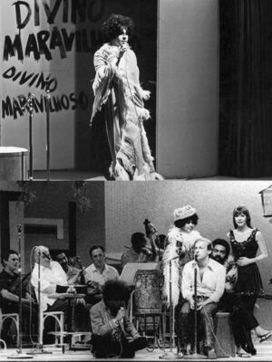 Gal Costa Instagram - Há 57 anos, no dia 28 de outubro de 1968, estreava o programa “Divino, Maravilhoso” na TV Tupi, um dos marcos do Tropicalismo. 

”Divino Maravilhoso” foi um programa semanal, dirigido por Fernando Faro e Antonio Abujamra, e o novelista Cassiano Gabus Mendes no corte de imagens. Apresentado por @caetanoveloso, @galcosta e @gilbertogil, o programa foi ao ar de outubro a dezembro de 1968. Um programa totalmente anárquico, com cenas antológicas de Caetano Veloso preso em uma jaula comendo bananas ou plantando bananeira e ainda com uma Gal Costa sensual e meio rock n’roll. “Divino Maravilhoso” apresentou nomes de cantores debutantes no cenário brasileiro. 

Em 13 de dezembro, o governo militar decretou o Ato Institucional 5 (AI-5), que dava direito a dissolver o Congresso, prender sem hábeas corpus, cassar mandatos e impor a censura, entre outras tragédias. Com o AI-5 a ditadura endureceu ainda mais. Na antevéspera do Natal “Divino Maravilhoso” foi ao ar pela última vez, mostrando um provocante Caetano Veloso a cantar “Noite Feliz” com uma arma apontada na cabeça. A apresentação irritou aos militares e à família conservadora que sustentava o regime militar, após tirar o programa do ar, a polícia repressiva do governo prendeu, no dia 27 de dezembro, Caetano e Gil. Os cantores só seriam libertados na quarta-feira de Cinzas de 1969, quando são escoltados pela polícia até Salvador, de onde partem para o exílio em Londres. Termina o programa e o próprio Tropicalismo. Para não comprometer os apresentadores, as fitas do programa são totalmente destruídas por seus diretores, ficando apenas registrado na memória de quem o assistiu na época, e muitas fotos. “Divino Maravilhoso” era uma resposta aos bem comportados programas da TV Excelsior: “O Fino da Bossa”, comandado por Elis Regina e Jair Rodrigues, que foi ao ar de 1965 a 1967, e “Jovem Guarda”, comandado por Roberto, Erasmo e Wanderléa, de 1965 a 1969. Com “Divino Maravilhoso” o Brasil assistiu à ascensão e à queda do mais forte movimento musical desde a Bossa Nova, o Tropicalismo.

Fonte: Filmow
Fotos: Acervo Estadão, O Globo, Paulo Salomão, Editora Abril

#GalCosta #EquipeGal #Tropicalia #DivinoMaravilhoso