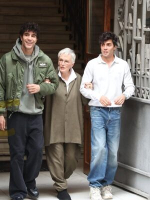 Glenn Close Instagram - Walking with my beloved "Los Javis" on a break from filming their incredibly exciting LA BOLA NEGRA. I am honored to have been in their film for two quick days of shooting, and to have had scenes with the wonderful Alana S. Portero (whose amazing book--Bad Habit--I'm now reading) and the wildly gifted Carlos González, in the Ateneo de Madrid, sitting under a portrait of Federico García Lorca. I revel in storytelling and this movie is an inspired story. 
Olé! 
@cf_losjavis_ 
#javiersmbrossi 
#javiercalvo 
#alanasportero 
#carlosgonzalez 
@ateneodemadrid 
#labolanegra