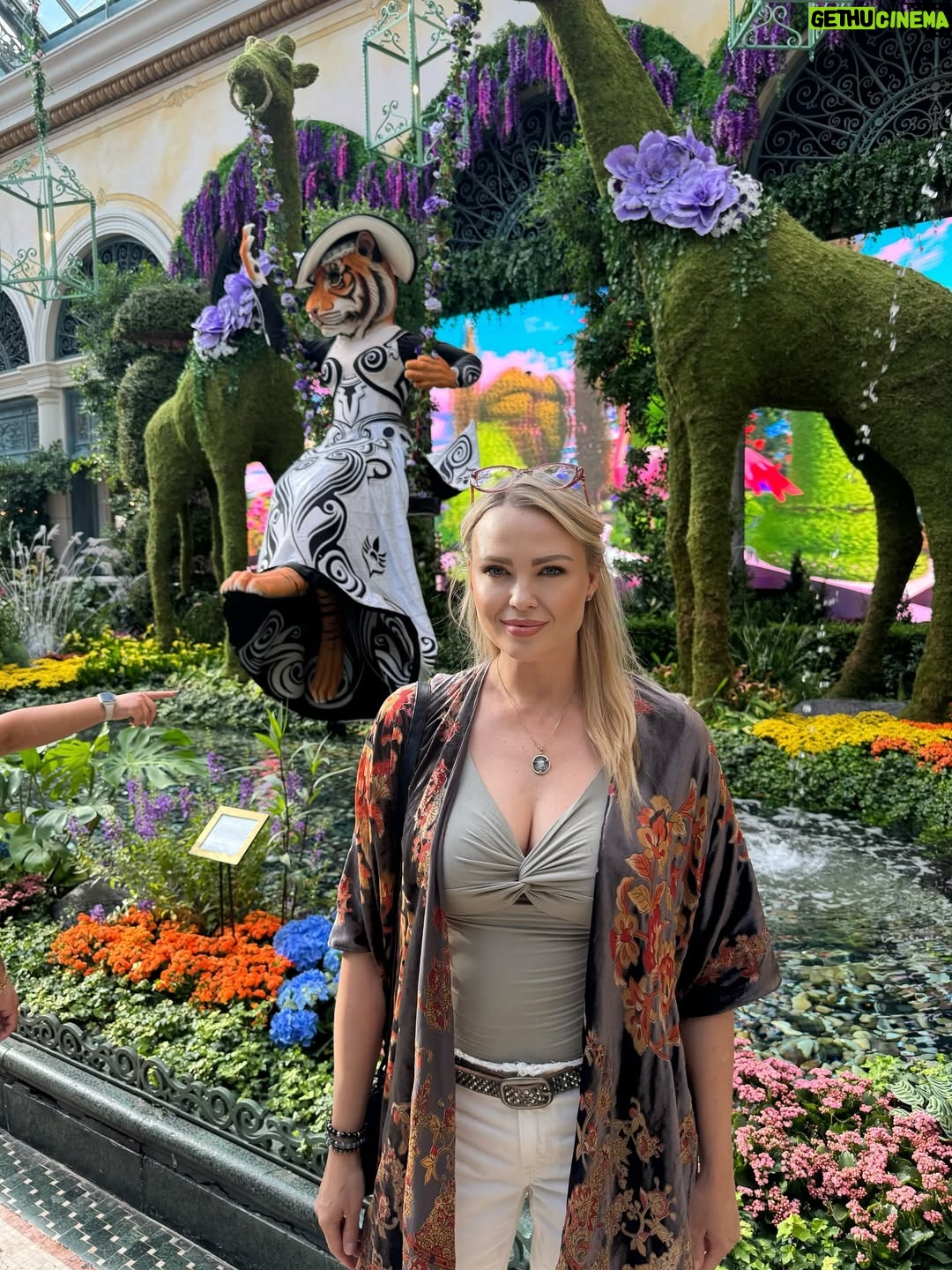 Irina Voronina - 2.8K Likes - Bellagio Gardens didn’t disappoint ! 🦓🐅🦩
#lasvegas #bellagiolasvegas #travel
