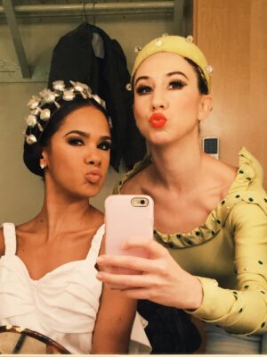 Isabella Boylston Instagram - Happy Misty Day!! 🎉 @mistyonpointe it’s hard to put into words the monumental impact that you’ve had on ballet, the arts, the world, and of course your friends. Your generosity of spirit, bravery, artistry, fierceness, grit, and determination has inspired me so much. I’m so thankful I got to experience this crazy roller coaster career with you and most of all I’ll miss the moments laughing and crying or just eating Cheetos in our dressing room along with @stellaabreradetsky and firebird misty Barbie 😂 
I love you and cannot wait to watch you soar onstage tonight as you take your final bow with ABT
Photo 1 by @karolinakuras 
6 by Richard Corman
9 by @rosalieoconnorphotography