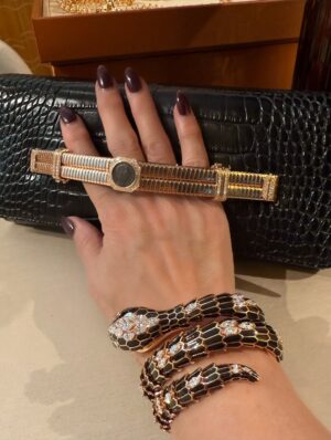 Jennifer Tilly Instagram - The new #Bulgari #polychroma collection. 💎