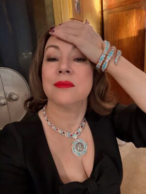 Jennifer Tilly Instagram - The new #Bulgari #polychroma collection. 💎
