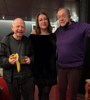 Jennifer Tilly Instagram - Went to see a reading of Wallace Shawn’s wonderful new play, “Moth Days” directed by Andre Gregory. Was so happy to reunite with these two legends of the theater. 🎭