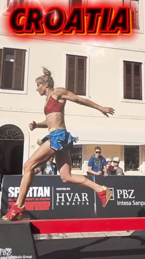 Jessie Graff Instagram - I’m so excited to go back to the beautiful island of Hvar in Croatia for the @spartan 100m World Championships, and this time, my mom is racing too!!! Qualifying races are on friday and finals on Saturday- Hope to see you at this event or the next!