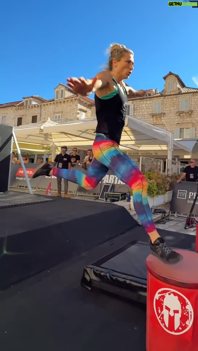 Jessie Graff - 5.2K Likes - My best qualifying run from yesterday’s @spartanracecroatia : 43.9 seconds! I see so many things i can clean up, but am proud of my progress and psyched to keep learning and growing! Great job to my run partner @maurane_jelic and thank you Mom for cheering me on every step of the way!