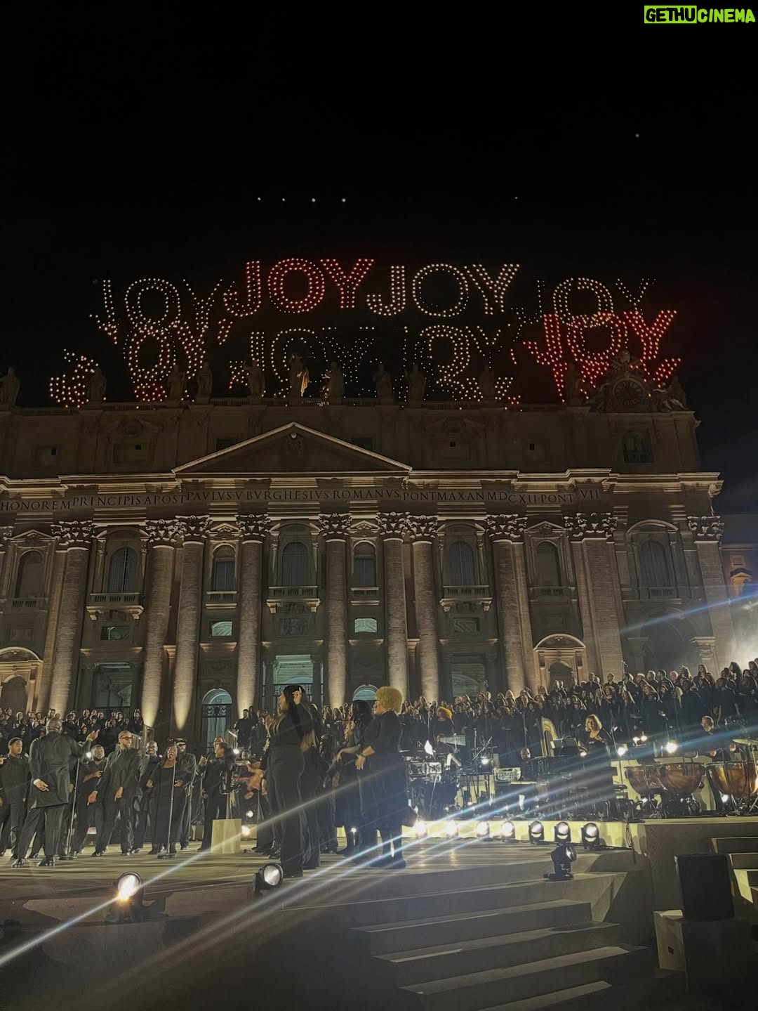 Joy Sunday - 66.2K Likes - Skipped the rest of NYFW so I could...have the night of my life at the Vatican 🇮🇹

Thank you to @pharrell and all the performers of Grace for the World for a beautiful, marvelous night. I’ve never been better at fighting back tears***

Can’t believe I was in the presence of so many childhood idols at once. From Andrea Bocelli, singer of the first song I ever fell in love with, to Jennifer Hudson, dueting with him (😵‍💫), to chatting with #thee diva @naomi 

And so much reverence and gratitude for the honorable Graça Machel, who stood on the stage and called for a Free Palestine, Free Congo, and Free Sudan. 

I was seated behind her for the show, and before the concert started, her friends kept reassuring her, “you’re going to be fine! It’s going to be okay.” I thought maybe she might just have stage fright. To know in that moment she was bracing herself for I’m sure felt like an immense feat is humbling. Grace for the world means every act of bravery we can muster, and Machel was exemplary. 

*** I eventually melted. Andrea and Jennifer, how could you not?!

Thank you to @theledecompany for including me as an esteemed guest! 🩵🩵

styling: @itsmedarrylg wearing @prabalgurung 
hair: @sachamass