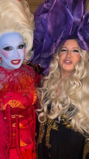 Juno Birch Instagram - Thank you @jennifercoolidge for having us! This was the best Halloween Party I’ve ever experienced ❤️❤️❤️