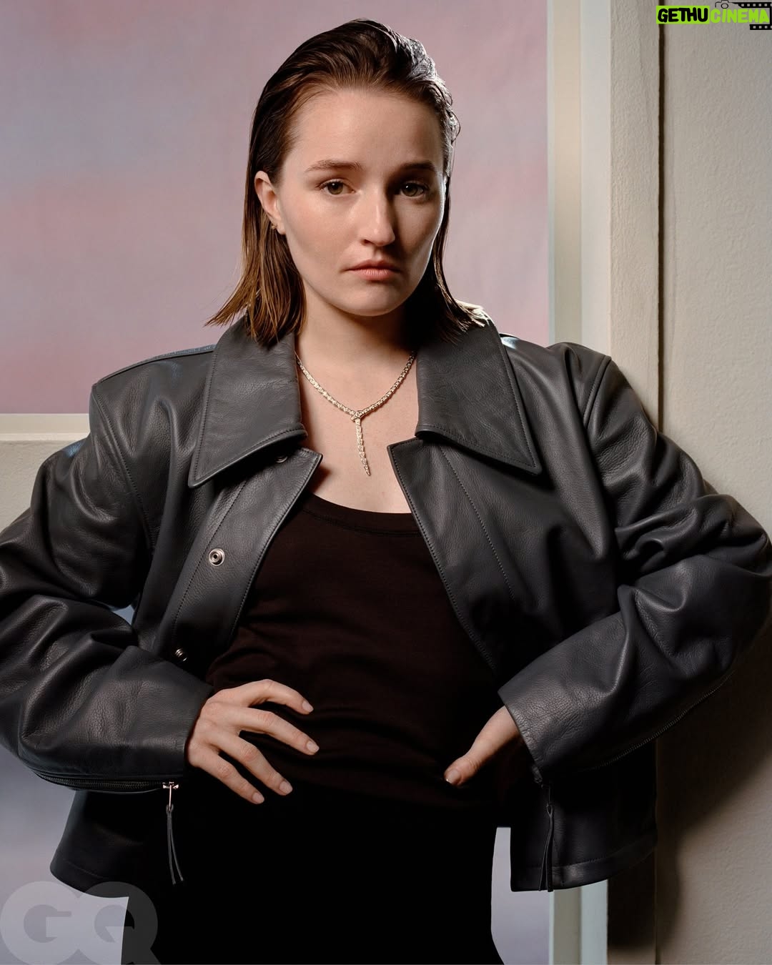 Kaitlyn Dever - 86.4K Likes - This caption contains spoilers for The Last of Us.

In making The Last of Us’ most harrowing scene yet, Kaitlyn Dever’s life and work collided devastatingly. In the end, it helped her process the worst period of her life, following her mother’s death.

Dever began filming HBO’s post-apocalyptic thriller three days after her mother’s funeral. It was the biggest job of her career so far, and she started with its most pivotal scene to date – in which her character, Abby, an emotionally ravaged militant, tortures and murders Joel, the show’s beloved anti-hero, played by Pedro Pascal.

“I think what makes Abby so powerful and so overwhelming is the darkness inside her, and because her grief is so intense,” Dever says.

Dever’s performance is visceral and heartbreaking. You can’t help but feel Abby’s pain. And yet, she can barely recall how she did it: “When I watch it back, I'm like, Whoa… Who even is that?”

For #GQHype, Dever talks working through grief, blocking out the noise and portraying, arguably, the most-hated video game character of all time. Link in bio.

Written by @benappetit1
Photography by @dritch
Styling by @mindy_le_brock
Hair by @sylvia_wheeler
Make-up by @sandyganzer
Manicure by @stephstonenails
Set Design by @stefanialucchesi
Produced by @yyprod