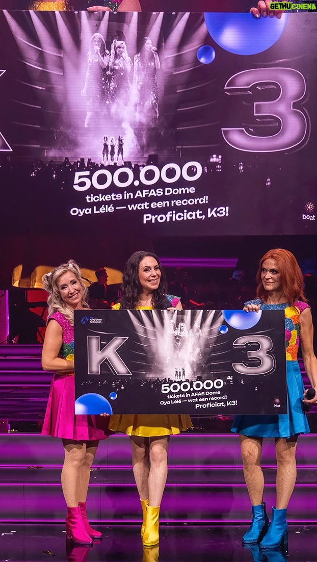 Karen Damen - 83.1K Likes - Een half miljoen mensen in één tempel!!! 🤩 Merci aan iedereen!!! 🫶❤️