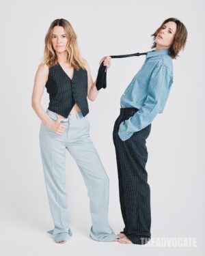Kate Moennig Instagram - “Leisha and I, we are our own selves, obviously,” Kate Moennig says of her costar and best friend from ‘The L Word.’ “But really, Leisha’s presence in my life really completes it. I don’t know what the colors in my life would look like without her. And that platonic love is incredibly powerful.”

Click the link in our bio for more.

by @tracyegilchrist

talent: @leishahailey and @kateomoennig
photographer: @mknlsn
photography assistant: @christianscutt
stylist: @kikistylist
stylist assistant: @marcelahmacias
makeup: @gregoryarlt with @forwardartists using @pradabeauty
hair: @jonlieckfeltbeauty
video: @swankanalog
creative director: @designbraine

#thelword #leishahailey #katemoennig #memoir #books #television #entertainment #lesbians #lgbt #lgbtq