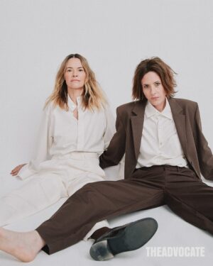 Kate Moennig Instagram - “Leisha and I, we are our own selves, obviously,” Kate Moennig says of her costar and best friend from ‘The L Word.’ “But really, Leisha’s presence in my life really completes it. I don’t know what the colors in my life would look like without her. And that platonic love is incredibly powerful.”

Click the link in our bio for more.

by @tracyegilchrist

talent: @leishahailey and @kateomoennig
photographer: @mknlsn
photography assistant: @christianscutt
stylist: @kikistylist
stylist assistant: @marcelahmacias
makeup: @gregoryarlt with @forwardartists using @pradabeauty
hair: @jonlieckfeltbeauty
video: @swankanalog
creative director: @designbraine

#thelword #leishahailey #katemoennig #memoir #books #television #entertainment #lesbians #lgbt #lgbtq
