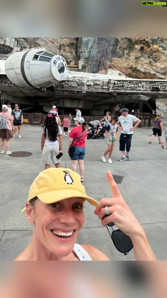 Katee Sackhoff - 29.3K Likes - When you think you’re the brave Mandalorian warrior… but then Kylo Ren shows up 😱🤣

Pretty sure Ginny was cooler under pressure than I was. (Bo-Katan would be so disappointed in me 🫠)

Rise of the Resistance = 10/10. My survival skills = questionable.
But hey, at least I ran faster than the stormtroopers 😂🚀

#RiseOfTheResistance #DisneyWorld #StarWars #BoKatan #MomLife