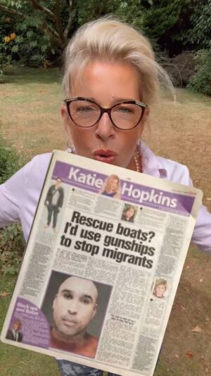 Katie Hopkins Instagram - Batshit Bonkers Britain
WELL DONE DAVID DINSMORE.