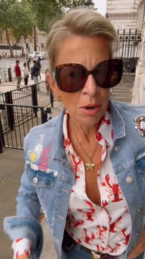 Katie Hopkins Instagram - All about to kick off in Whitehall today with the black & white t towel brigade