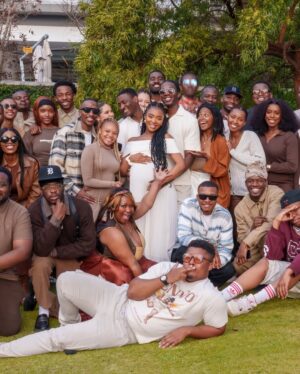 Khosi Ngema Instagram - Blessed with the sweetest tribe🥹
THANK YOU beloved💛🐝

Life is surreal lately🥹… 
Sending you all my love!

Captured by @empirestudiojhb