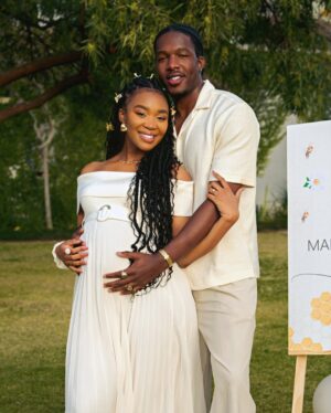 Khosi Ngema Instagram - Blessed with the sweetest tribe🥹
THANK YOU beloved💛🐝

Life is surreal lately🥹… 
Sending you all my love!

Captured by @empirestudiojhb