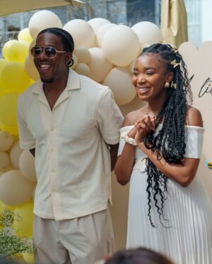 Khosi Ngema Instagram - Blessed with the sweetest tribe🥹
THANK YOU beloved💛🐝

Life is surreal lately🥹… 
Sending you all my love!

Captured by @empirestudiojhb
