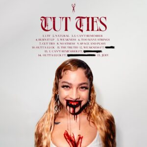 Kiana Ledé Instagram - Features been done and I can’t wait for you to hear em 🤍
You can try to guess all you want but I can keep a secret!! 🩸✂️🤍
#CutTiesDeluxe