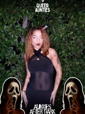 Kiana Ledé Instagram - As long as I’m breathin… it’s Halloween 👏🏽SEASON👏🏽 ✂️🩸👻🤍
Last night was hot @queerauntiesla 😘