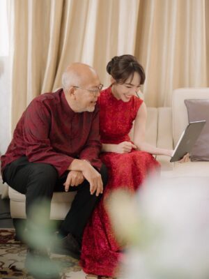 Koe Yeet Instagram - Tea ceremony 🧧❤️