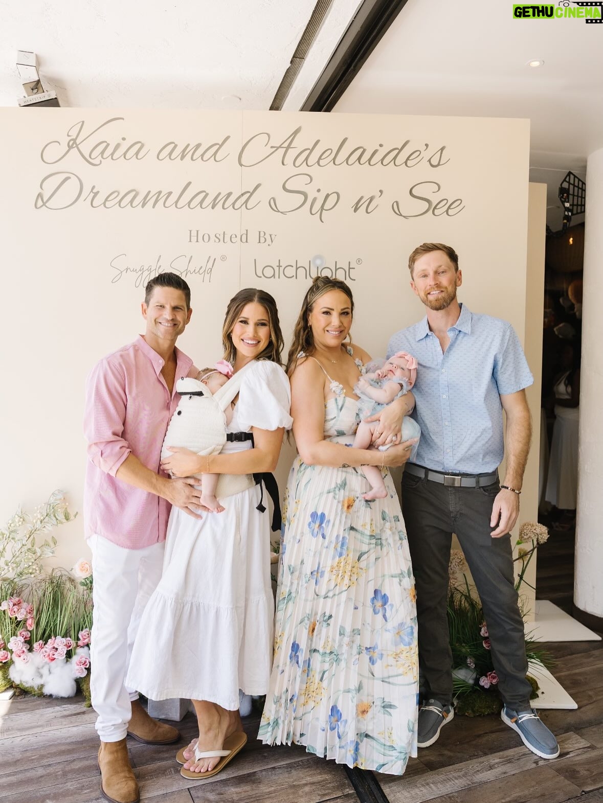 Kristen Doute - 46.2K Likes - The dreamiest 💭 Kaia & Adelaide were so loved at their Sip n See. Thank you to our girl @lindsayluv who made it all happen! The incredible brands @snuggleshield & @latchlight hosted the dreamiest gathering for our girls and friends! Plus how gorg is the @maxicosiusa stroller the girls took home 😍 thank you to everyone that made it so special and loved sharing the day with you @realniasanchez - photos by @alyssahunterphoto and thanks for the best event @lindsayluvcreative