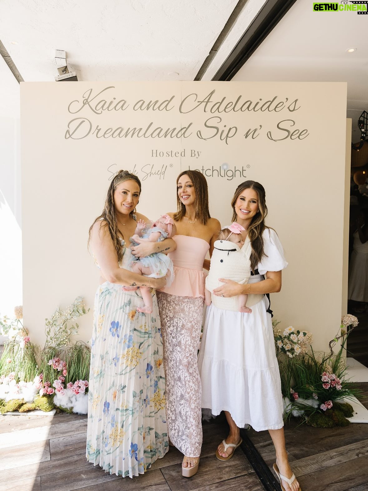 Kristen Doute - 46.2K Likes - The dreamiest 💭 Kaia & Adelaide were so loved at their Sip n See. Thank you to our girl @lindsayluv who made it all happen! The incredible brands @snuggleshield & @latchlight hosted the dreamiest gathering for our girls and friends! Plus how gorg is the @maxicosiusa stroller the girls took home 😍 thank you to everyone that made it so special and loved sharing the day with you @realniasanchez - photos by @alyssahunterphoto and thanks for the best event @lindsayluvcreative