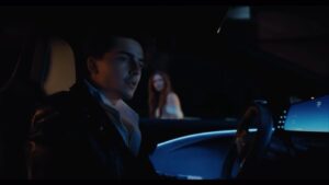 Larsen Thompson Instagram - Introducing “Driven” | Featuring @tchalamet @larsenthompson | Directed by @jamesmangold 

#CompromiseNothing @lucidmotors @giant_spoon
