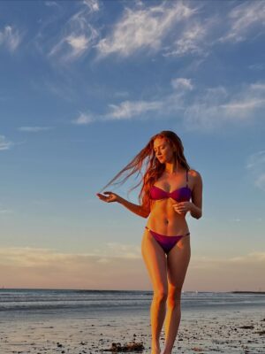 Larsen Thompson Instagram - sunrise story🫶🏼🫶🏼🫶🏼