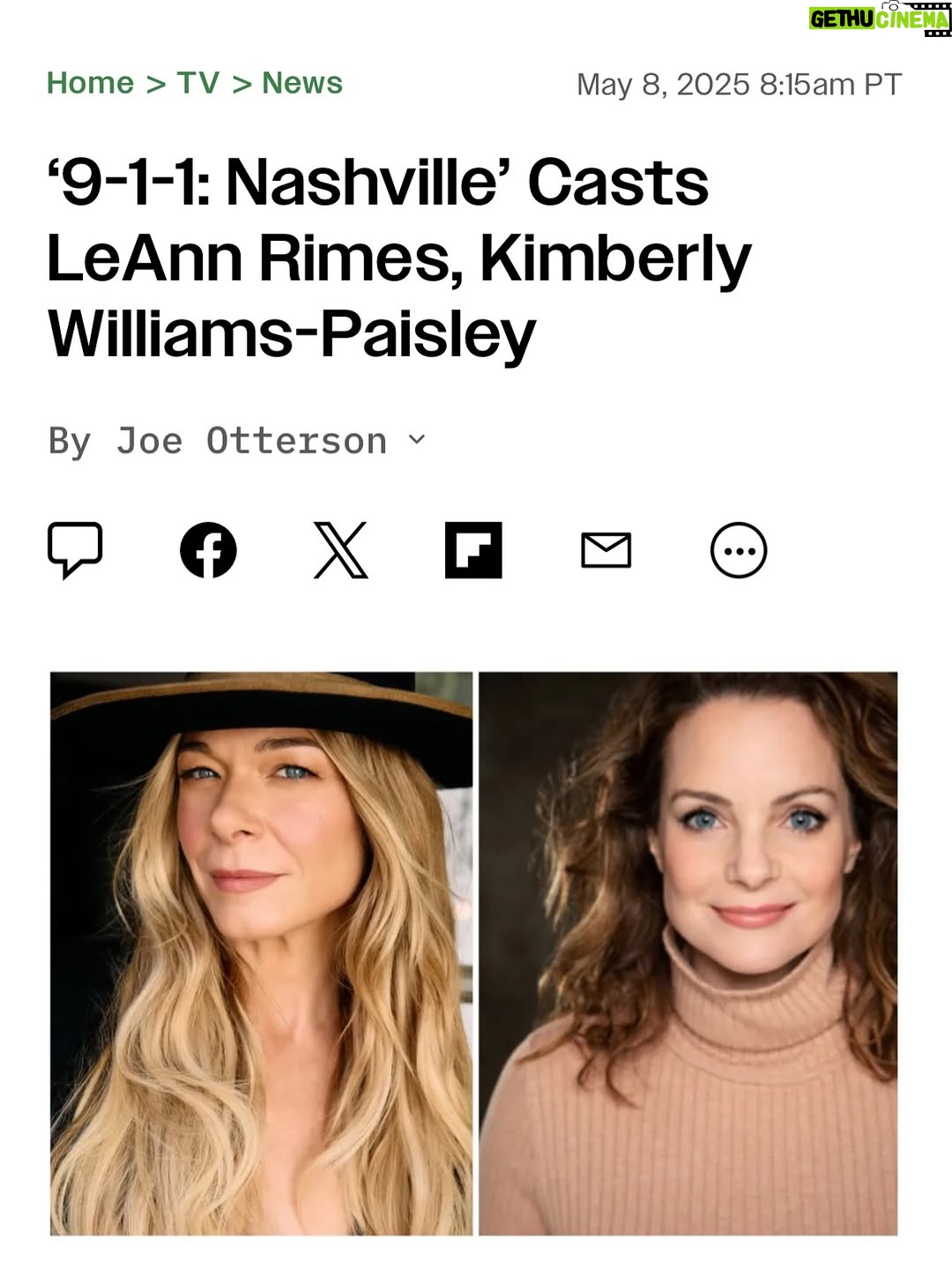 LeAnn Rimes - 12.1K Likes - somebody call 911 (nashville) 🚒

the secret’s out! i’m super excited to be joining @ryanmurphyproductions 9-1-1: Nashville alongside @chrisodonnell, @jessicacapshaw & @kimberlywilliamspaisley. i can’t wait for you to meet my character. we’re going to have some FUN!! here’s to a new adventure!

📸 @phil.and.sara