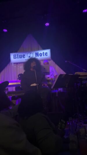 Ledisi Instagram - First night was beautiful. I have no tickets friends. Please stop texting me. With love.❤️ Everything is sold out! Finally singing #thewildcard and more. @robertglasper I have missed our New York hangs. And this band!!! @harleysofficial @jahisundance @boombishop @jtyson54 such an honor sharing this space with you! 
Sound Engineer BJ✨

Thanks @melbasharlem for sharing your view 🎥 and so great seeing you @goapele @gordonchambers and @iandeyerule ✨❤️

Same Love by @inglewoodsir @jeffgitty @ledisi @kalbanx #brandfordtidwell