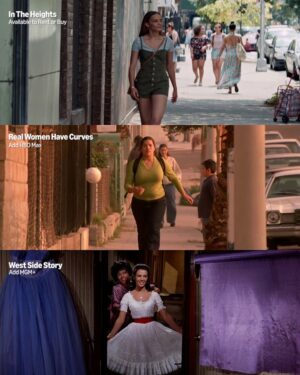 Leslie Grace Instagram - In The Heights and West Side Story may have started as musicals, but did you know Real Women Have Curves was adapted into a musical after its release? 😍

all theater kids alike can catch their faves like IN THE HEIGHTS (rent/buy), REAL WOMEN HAVE CURVES (add hbo max), and WEST SIDE STORY (add mgm ) on prime video.